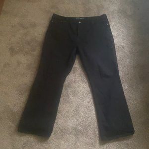 Black Eileen fisher jeans size 16w.